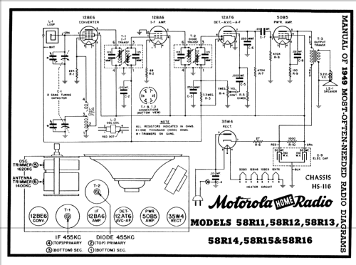 58R15 Ch= HS-116; Motorola Inc. ex (ID = 97308) Radio