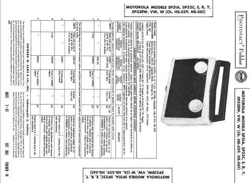 5P32E Ch= HS-559; Motorola Inc. ex (ID = 2406098) Radio