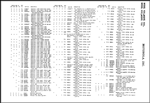 705 Golden Voice Ch= AS-16; Motorola Inc. ex (ID = 436123) Autoradio