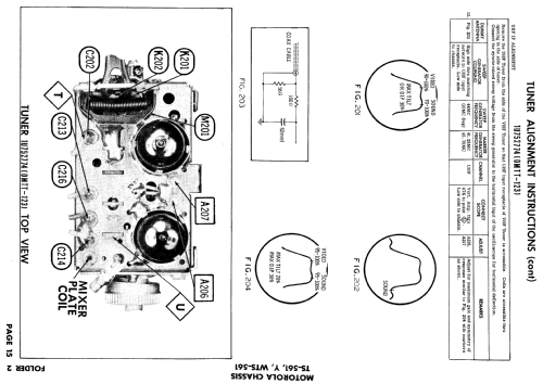 A21T69BG Ch= WTS-561; Motorola Inc. ex (ID = 617139) Television