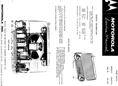 A4G Custom Six Ch= HS-747; Motorola Inc. ex (ID = 1145694) Radio