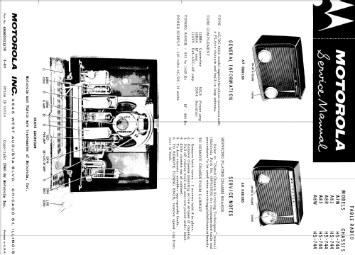 A8S Ch= HS-744; Motorola Inc. ex (ID = 1145736) Radio