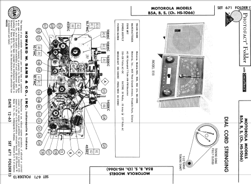 B5S Ch= HS-1066; Motorola Inc. ex (ID = 1270987) Radio