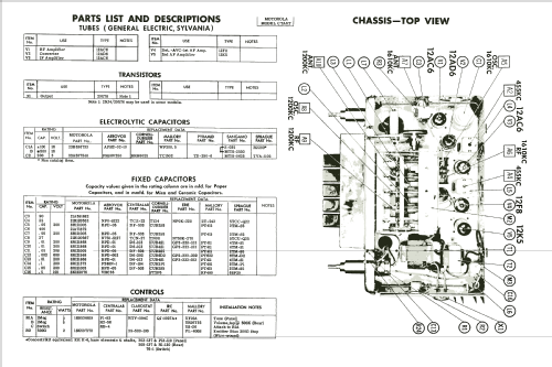 CTA6T ; Motorola Inc. ex (ID = 2016261) Car Radio