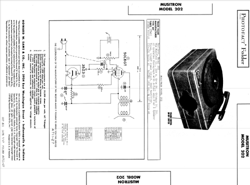 202 ; Musitron Co., 'The', (ID = 853728) R-Player