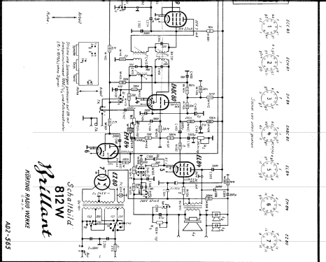 Brillant 812W Art. Nr. 111/36; Neckermann-Versand (ID = 908917) Radio