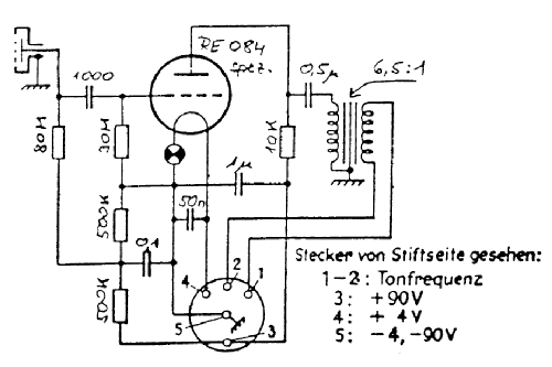 Kondensator-Mikrofon CMV3 ; Neumann, Georg, (ID = 257445) Microphone/PU