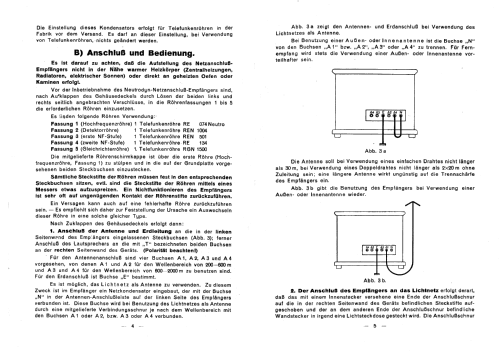 Neutrodyn K4Wa; Nora; Berlin (ID = 26213) Radio