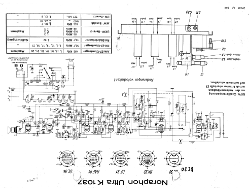 Noraphon-Ultra K1037; Nora; Berlin (ID = 15372) Radio