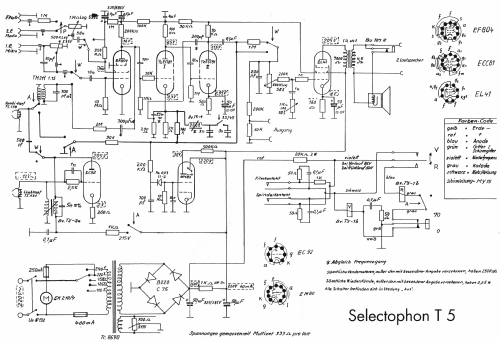 Selectophon T5; Nora; Berlin (ID = 75054) R-Player