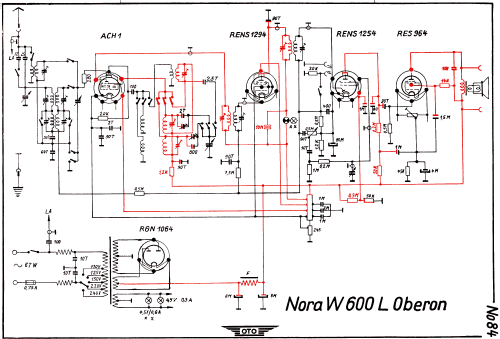 Oberon W600L; Nora; Berlin (ID = 3017323) Radio