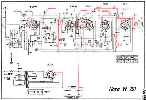 Wien W791; Nora; Berlin (ID = 3017361) Radio