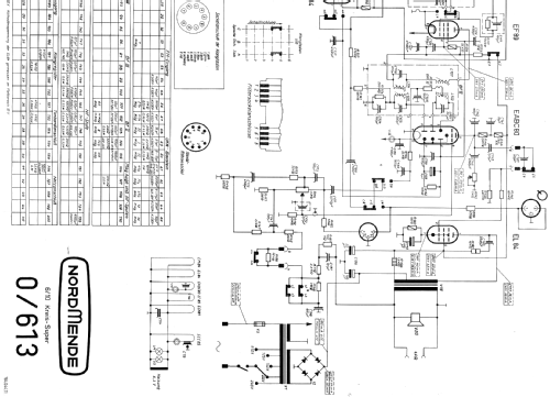 Elektra U13 Ch= 0/613; Nordmende, (ID = 345820) Radio