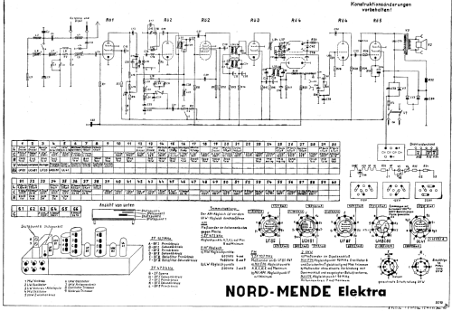 Elektra Ch= 5210; Nordmende, (ID = 1800787) Radio