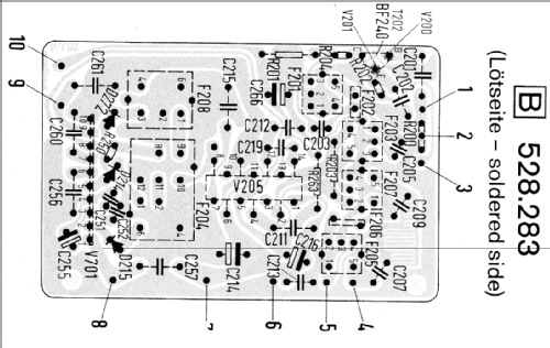 Galaxy-mesa 6600 973.102.A; Nordmende, (ID = 216644) Radio