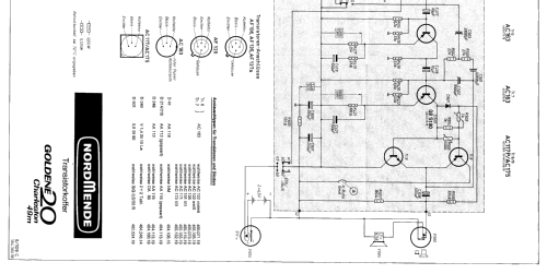 Goldene 20 - Charleston 49m Ch= 8.109C ; Nordmende, (ID = 258611) Radio