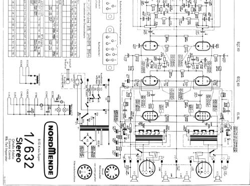 Imperator Ch= StL 11/23 - Rfk = 1/632; Nordmende, (ID = 1842675) TV Radio