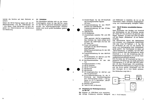 Rundfunk-Prüfsender RPS 378; Nordmende, (ID = 104833) Equipment