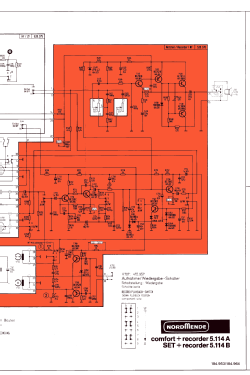 Set + Recorder 5.114 B; Nordmende, (ID = 2840485) Radio