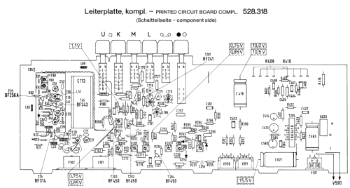 Spectra phonic 4005 974.126A Ch= 774.122D; Nordmende, (ID = 120694) Radio