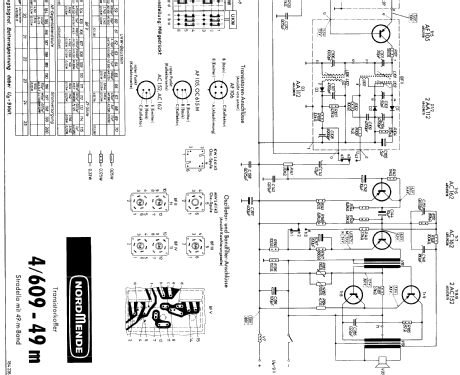 Stradella 49m V091 Ch= 4/609-49m; Nordmende, (ID = 62257) Radio