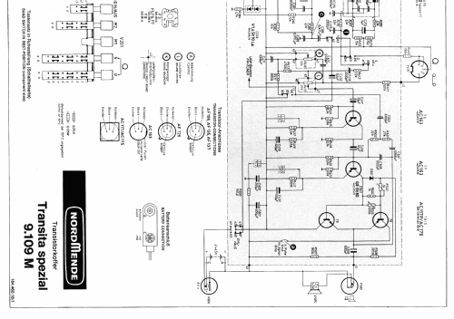 Funkberater Exklusiv Transita Spezial 9109 M 969.109M ; Nordmende, (ID = 1807264) Radio