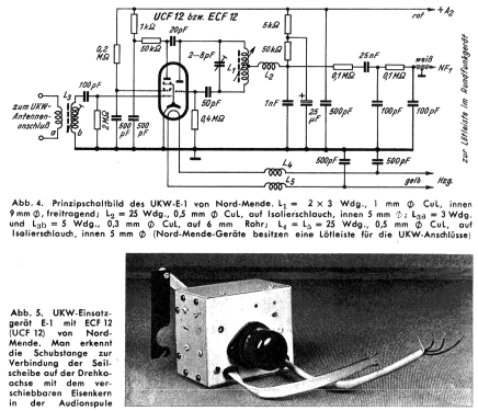 UKW-Einsatzgerät UKW E1; Nordmende, (ID = 1444388) Converter