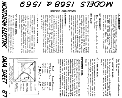 1568 ; Northern Electric Co (ID = 602187) Radio