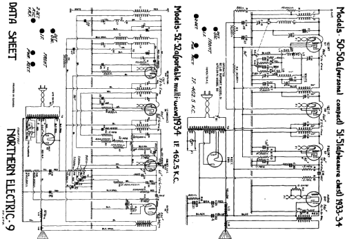 Personal Compact 50 ; Northern Electric Co (ID = 765579) Radio