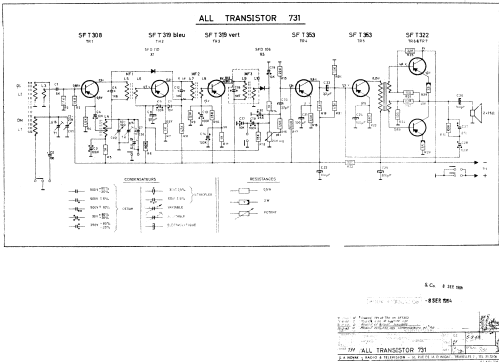 All Transistor 731; Novak also Pontiac; (ID = 1911156) Radio