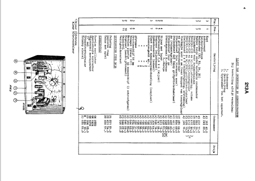 H213A, H213A -20; NSF Nederlandsche (ID = 1938461) Radio