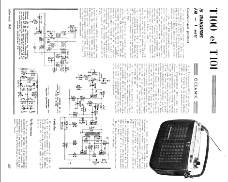 T100; Océanic, ITT Océanic (ID = 1224496) Radio