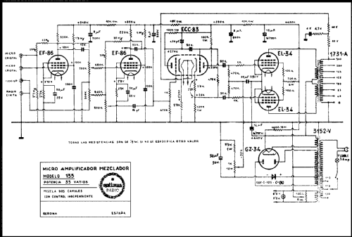 135; Optimus; Gerona (ID = 649562) Ampl/Mixer