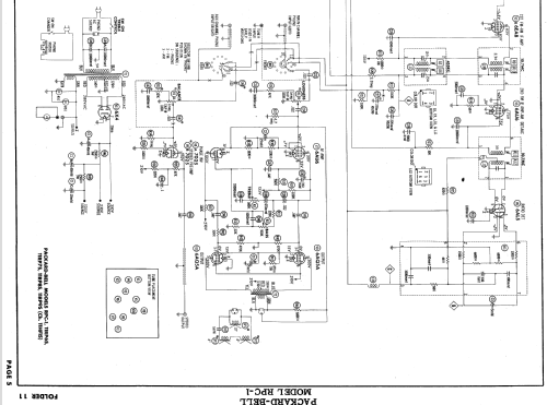 11RP6S Ch= 11HF1S; Packard Bell Co.; (ID = 593827) Radio