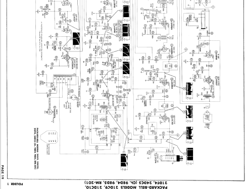 21DC9 Ch= 98D4; Packard Bell Co.; (ID = 918019) Television