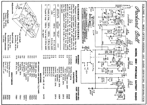 4RB1 ; Packard Bell Co.; (ID = 133060) Radio