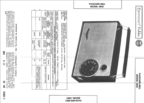 4RB1 ; Packard Bell Co.; (ID = 2430087) Radio