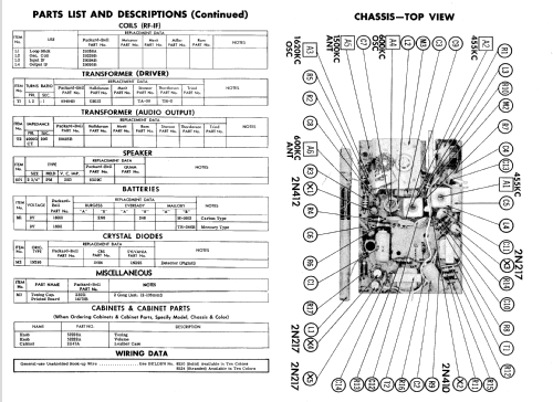 All Transistor 6RT1; Packard Bell Co.; (ID = 745925) Radio