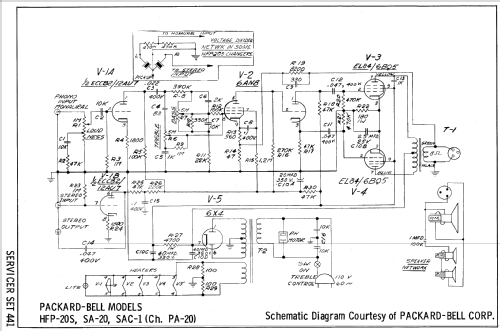 HFP-20S Ch= PA-20; Packard Bell Co.; (ID = 700336) Ton-Bild