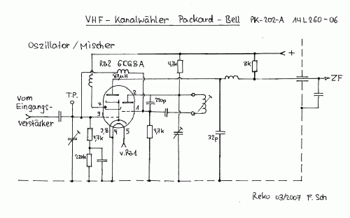 VHF-Tuner PK-202-A 14L260-06; Packard Bell Co.; (ID = 305909) mod-past25