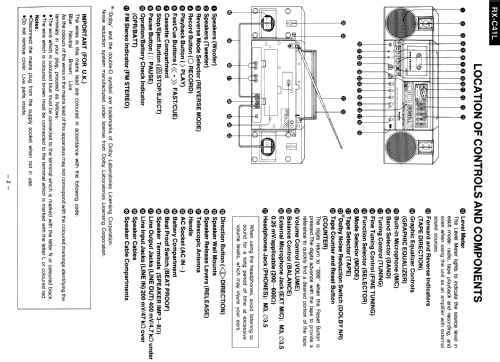 Panasonic - Portable Stereo Component System RX-C41L; Panasonic, (ID = 1875798) Radio