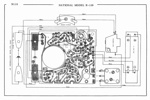 R-108; Panasonic, (ID = 1705029) Radio