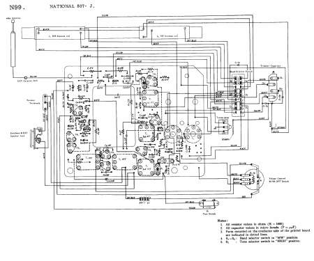 National 'Panasonic 8' R-807 J; Panasonic, (ID = 1722445) Radio