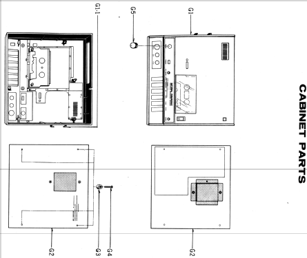 Cassette Dictating Machine RV-2500SD; Panasonic, (ID = 1499613) R-Player