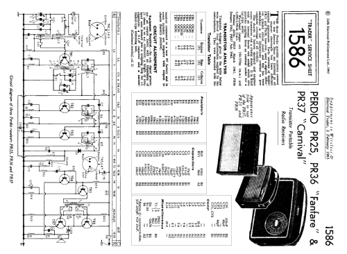 PR25; Perdio Electronics (ID = 1328840) Radio