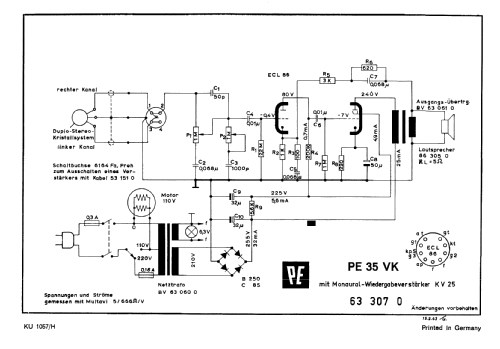 PE35VK; Perpetuum-Ebner PE; (ID = 1137446) R-Player