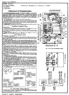 37-611K ; Philco, Philadelphia (ID = 2862532) Radio