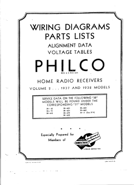 37-61B ; Philco, Philadelphia (ID = 2798042) Radio