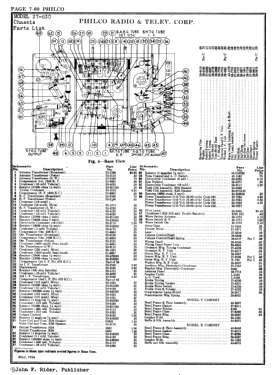 37-630X ; Philco, Philadelphia (ID = 2806121) Radio