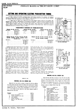 40-180XF ; Philco, Philadelphia (ID = 2876136) Radio